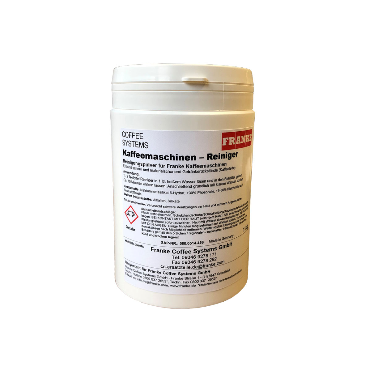 Kaffeemaschinenreiniger 1kg